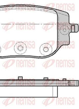 Колодки тормозные дисковые (комплект 4 шт) citroen jumpy iii фургон (v_) 1.6 2016.04- rs 1965.00