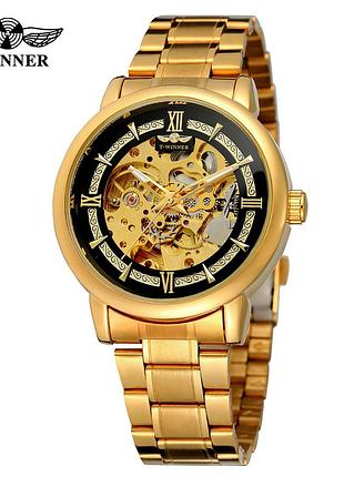 Forsining 8173 gold-black steel