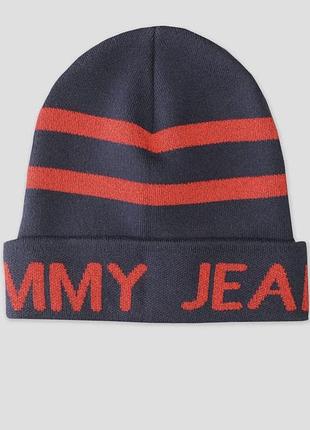 Комплект, шапка, шарф tommy hilfiger