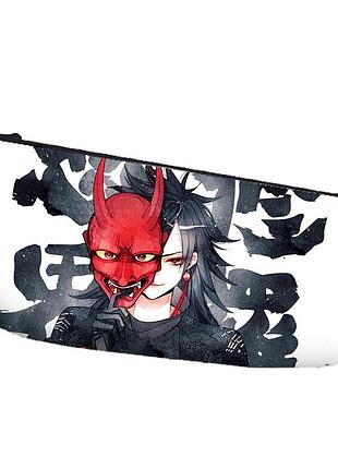 Пенал школьный аниме наруто акацуки двухсторонний 22х11 см (pn_0193)