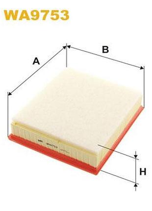 Фильтр воздушный bmw 2 (f22, f87) 228 i 2012.10 - 2021.06 wx wa9753