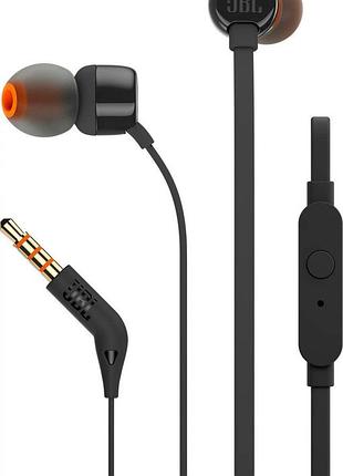 Гарнитура jbl t110 black (6327622)