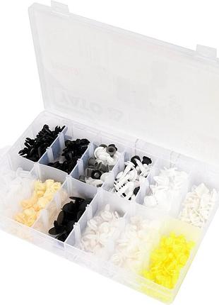 Набір пластикового автомобільного кріплення набір автомобільного кріплення для peugeot ,345 шт. yt-06653