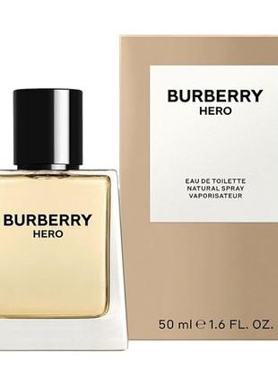 Туалетная вода мужская burberry hero 50 ml (3614229820782)