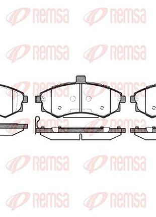 Колодки тормозные дисковые передн kia cerato i ліфтбек (ld) 1.6 2004.04-2011.12 rs 0893.02
