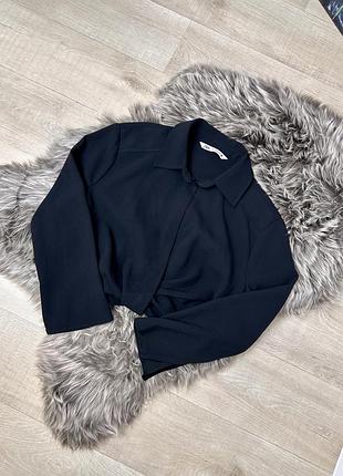Блуза жіноча zara s чорна