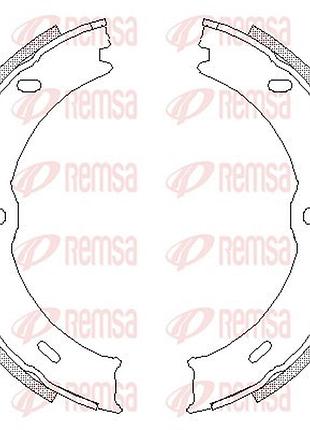 Колодки тормозные барабанные задн mb sprinter 3,5-t автобус (b906) 3.0 2006.06- rs 4746.00