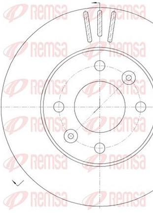 Диск тормозной передн kia picanto i (sa) 1.1 2004.04-2012.05 rs 6990.10