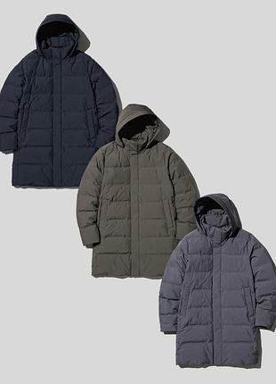 Пуховик uniqlo seamless down coat