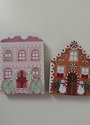 Декоративні будиночки новорічні