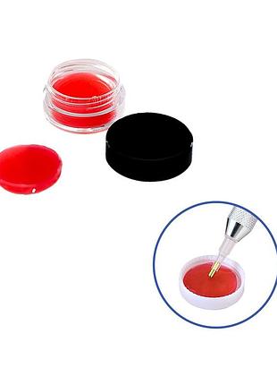 Клей-гель для алмазной мозаики в коробочке. черный