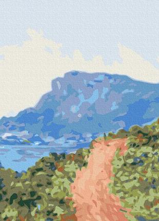 Горная дорога в монако. клод моне