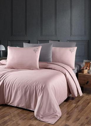 Двуспальный евро комплект first choice timeless powder сатин