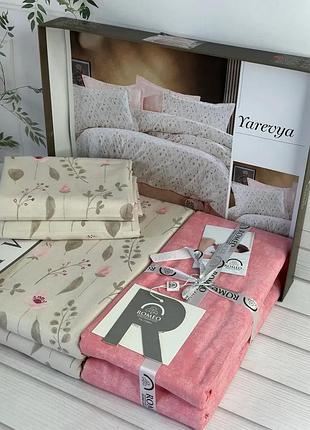 Двуспальный евро комплект romeo home yarevya poplin