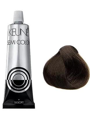 Краска тонирующая безаммиачная для волос keune semi color 6.1 dark ash blonde 60 мл