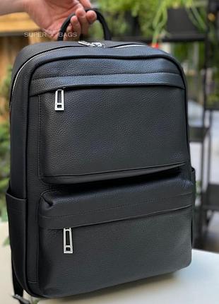 Чоловічий шкіряний рюкзак для ноутбука і подорожей tiding bag sb-133863