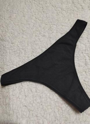 Коттоновые женские трусики стринги размер хл