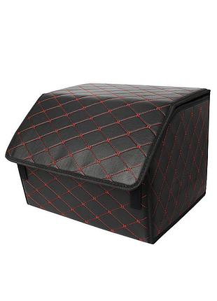 ☛☇автомобільний органайзер lesko zwx-002 чорний червоний компактний сумка для зберігання речей в авто з ру ve-33