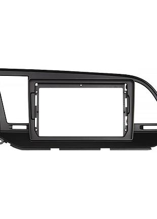 ☛☇переходная рамка hyundai elantra avante 2015-2020 9 дюймов для мультимедиа установка в автомобиль ve-33