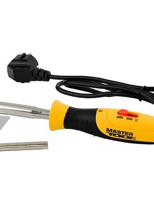 Ve паяльник контактный mastertool 30 new version x 60вт для монтажа и демонтажа электронных компоненто n6w_ver 3