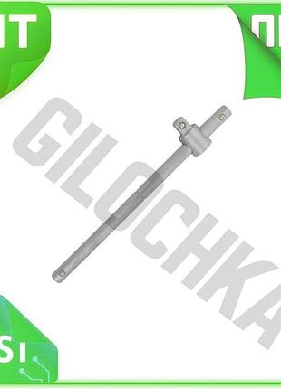 Ve вороток t-образный intertool 1/2" new version 250 мм для торцевых головок ключ для крепежа и ремонт n6w_ver