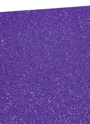Фоаміран 1,7 мм бузковий з глітером — 10листів, 17gla4-030 фіолетовий unison (17gla4-030)