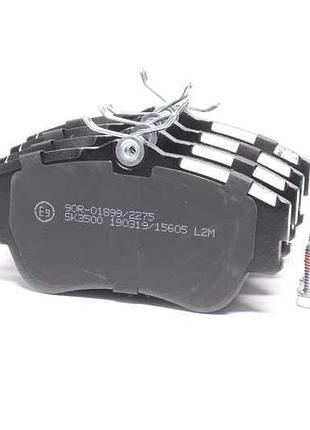 Колодка гальм. диск. vw t4 (70xb, 70xc, 7db, 7dw) передн. (вир-во lpr)