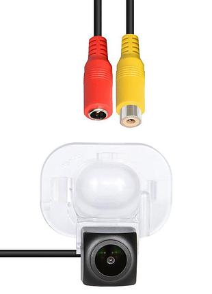 ☛☇автомобильная камера заднего вида lesko цветная для kia forte 2009-2013 hyundai verna 2011 видеокамера д