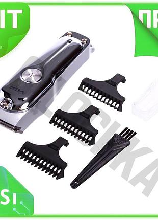 Ve машинка для стрижки волос new version аккумуляторная vgr серебряная триммер для бороды и волос бесп n6w_ver