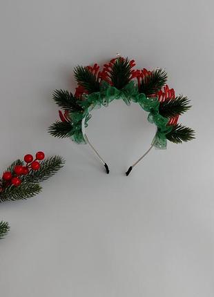 Обруч для образу ялиночки 🎄