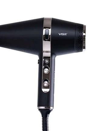 Фен для волос vgr hpv451 профессиональный с концентратором 2000 вт