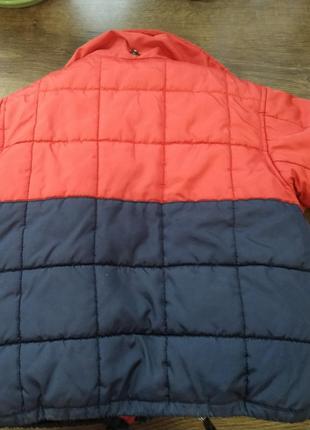 Куртка демисезон с подстежкой на овчине, на 2-4 года2 фото