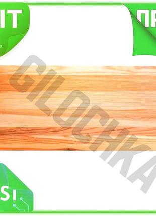 Ve кухонная разделочная деревянная доска new version 50х30 см коричневая для нарезки ясеня прямоугольн n6w_ver