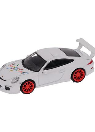 Porsche 911 gt3 cup — модель автомобиля 1:64 (музейная коллекция)