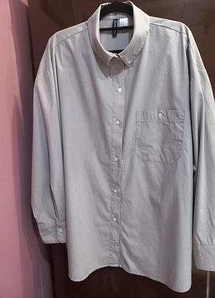 Рубашка серого цвета