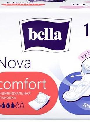 Гігієнічні прокладки bella nova сomfort softiplait 10 шт