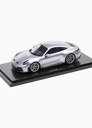 Porsche 911 gt3 touring (992.2) polar silver 1:18 — коллекционная модель (лимитированная серия)