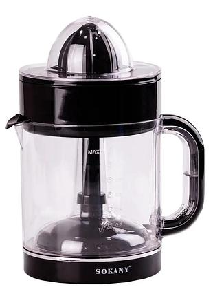 Соковыжималка для цитрусовых электрическая 30 вт 1.2 л пресс для апельсинов sokany sk-cz-626
