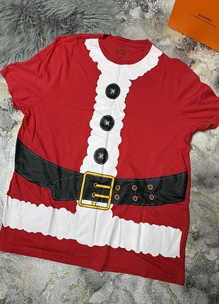 Новорічна футболка "санта"