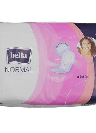 Критичні прокладки bella 20шт нормал без крил.