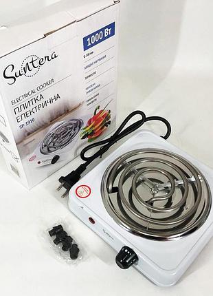 Электроплиты одноконфорочные suntera sp-1910 1000 вт, переносная ia-598 настольная электроплита