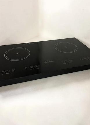 Двухконфорочная плитка электронная suntera icd-2202 2200 вт, переносная tz-481 настольная электроплита