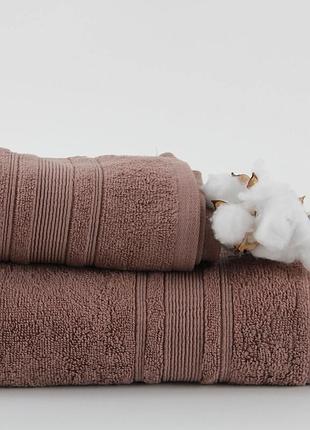 Рушник "fancy" milk chocolate, 70x140