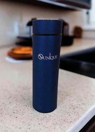 Термос для школы unique un-1006 500 мл, хороший термос с металлической колбой, термос ja-518 для кофе