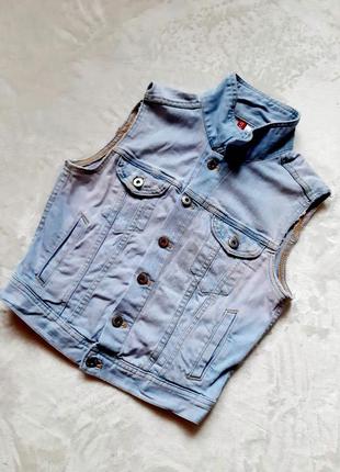 Джинсовая жилетка h&m 44 рр