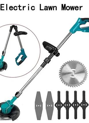 Электрическая газонокосилка, 36 в, 2 акк 2000 ма · ч. lawn mower