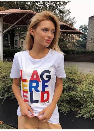 Жіноча футболка karl lagerfeld