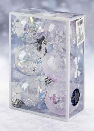 Набор елочных шаров 8см 6шт/наб r96256 тм stenson