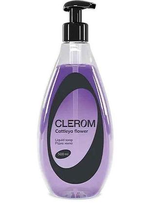 Мыло жидкое 500мл cattleya flower тм clerom