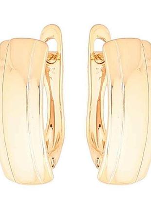 Серьги английская застежка позолота 18k «декоративные» 274183 тм xuping